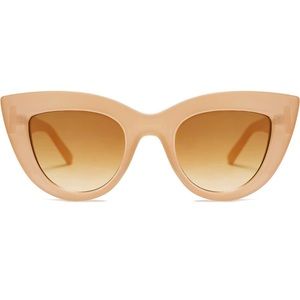 Tracy’s Cat Eye Nude Glasses/ Sunglasses Light - Caramel